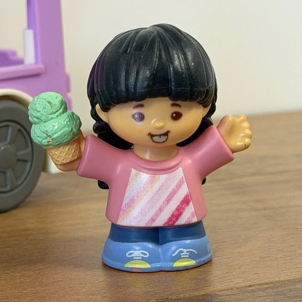Fisher Price Little People Ice Cream Truck Playset Girl Figure 2018